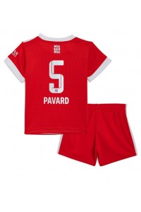 Bayern Munich Benjamin Pavard #5 Babyklær Hjemme Fotballdrakt til barn 2022-23 Korte ermer (+ Korte bukser)